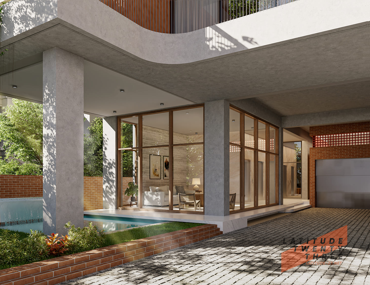 Luxury real estate development